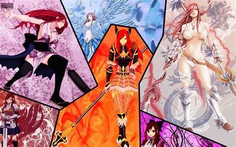 Erza Scarlet All Armor Fairy Tail 0036 HD Wallpaper