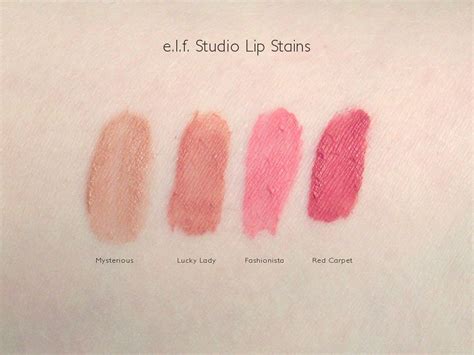 e.l.f. Studio Lip Stain Swatches | e.l.f. Studio Lip Stain s… | Flickr