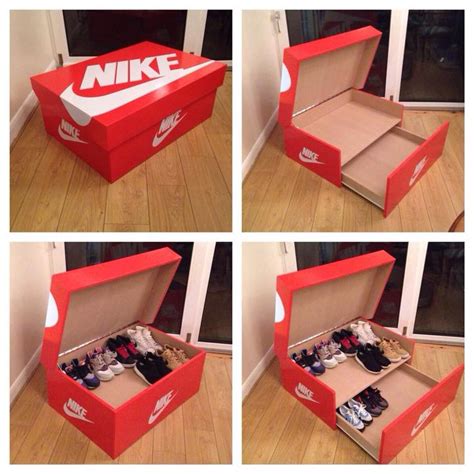 Giant Nike Shoebox | Muebles para guardar zapatos, Muebles para zapatos, Caja de zapatos