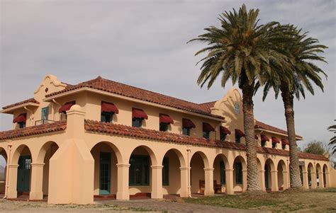 Kelso railroad depot - Spanish Colonial Revival architecture ...