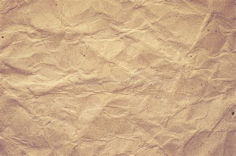 Crumpled Brown Paper Texture, High Resolution High Resolution Texture for Design Stock Photo ...