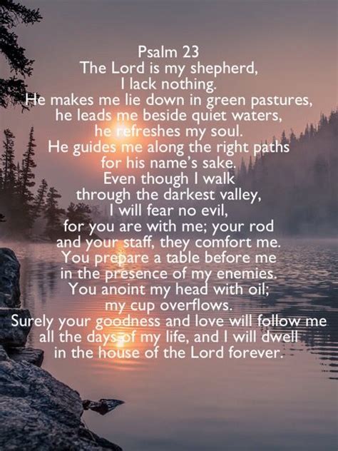 Psalm 23 Quotes - ShortQuotes.cc