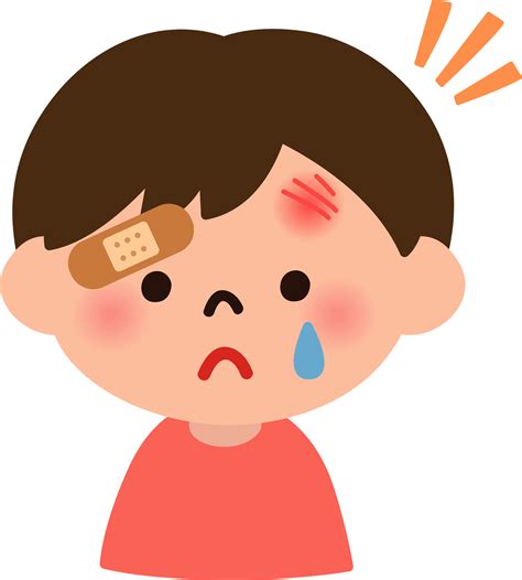 Hurt Boy Clipart Free