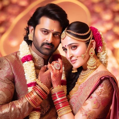 Prabhas and Anushka Shetty's AI-Generated Wedding Photos Spark Online Frenzy - Filmibeat