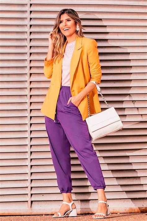 it-girl - jogger - jogger - verão - street-style Color Blocking Outfits, Color Combos Outfit ...