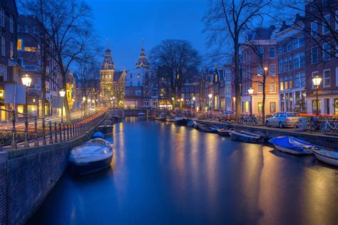 Amsterdam Night Canals · Free photo on Pixabay