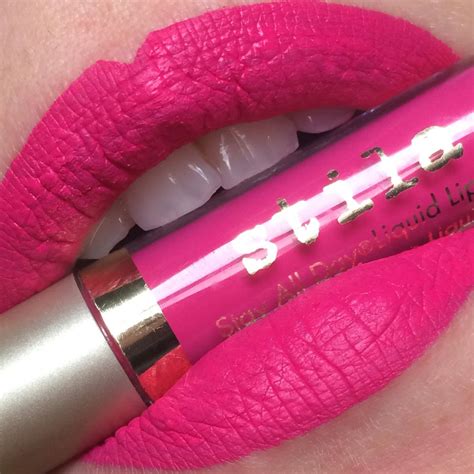 Stila Stay All Day Liquid Lipsticj: Bella #Lips #Swatch #LipSwatch #LipstickSwatch #Stila # ...