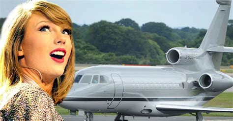 Taylor Swift makes a stylish entrance in a personalised private jet as she touches down in ...