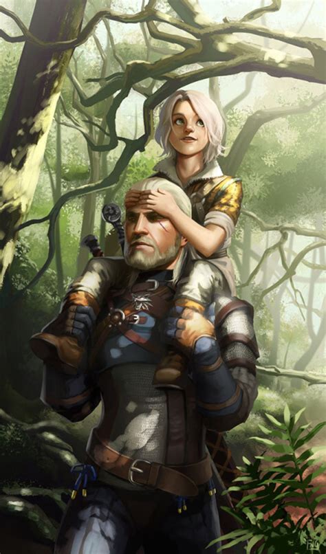 Geralt and Ciri by lockjaw on @DeviantArt | The witcher wild hunt, The witcher game, Geralt and ciri