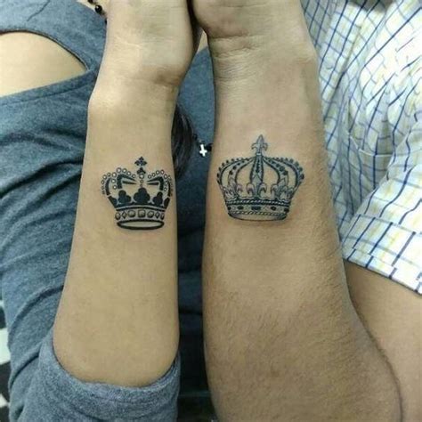 couples crown tattoo done by Big guys Tattoo . | Tattoos for guys ...