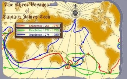 Maps - James Cook Project