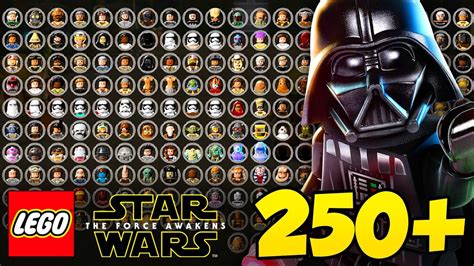 LEGO Star Wars: The Force Awakens All Characters Unlocked + DLC! - YouTube