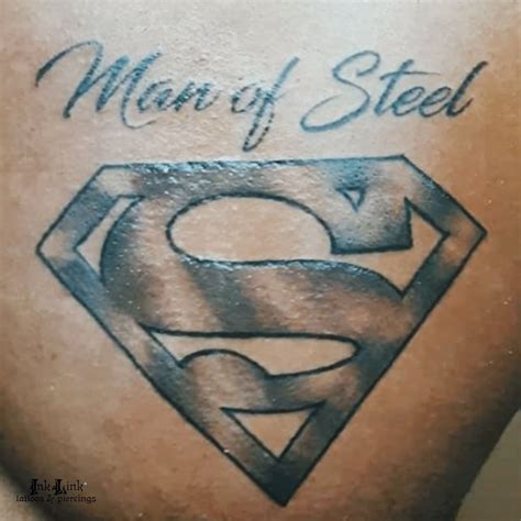 Superman Logo Tattoo