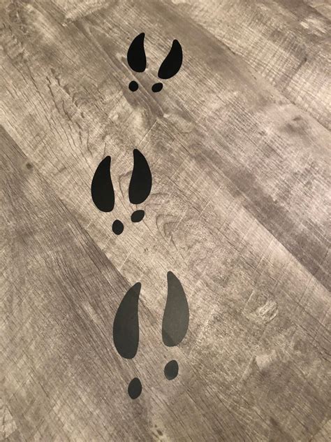 Moose Tracks Removable Moose Feet Animal Tracks | Etsy