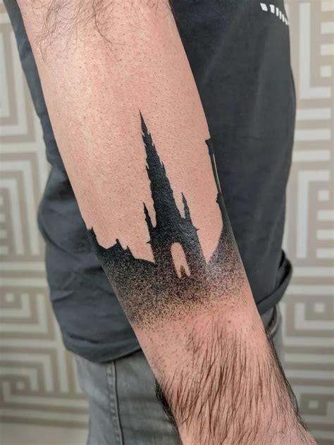 Edinburgh Skyline by Wes Vaughn @ Insider Tattoo (Edinburgh, Scotland) : tattoos | Scottish ...