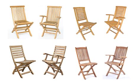 Manufacturer Solid Teak Wood Folding Chairs Jepara Indonesia