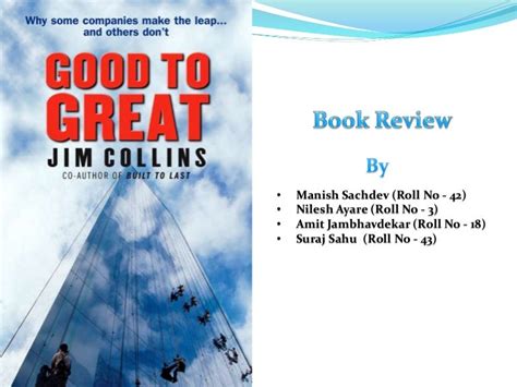 Good to great book review-ver 1.5