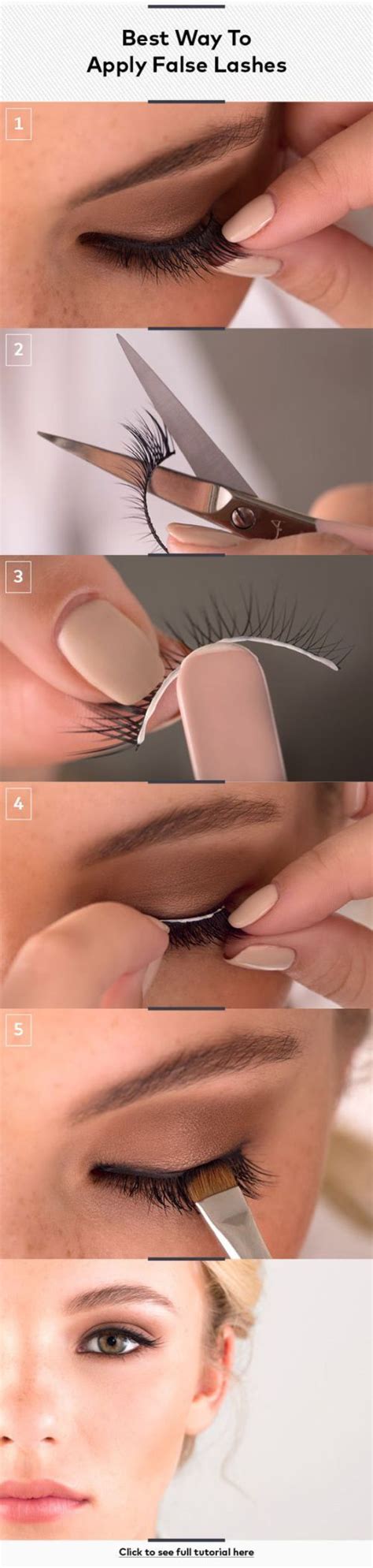 Fake lashes | Eye makeup tips, Best makeup products, Best makeup tutorials