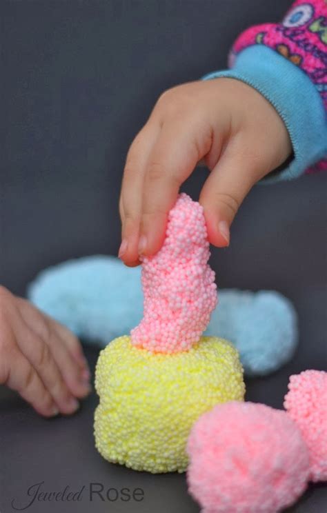 Homemade Floam Recipe for Play | Slime Kids