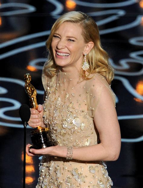 Cate Blanchett at the Oscars 2014 | POPSUGAR Celebrity
