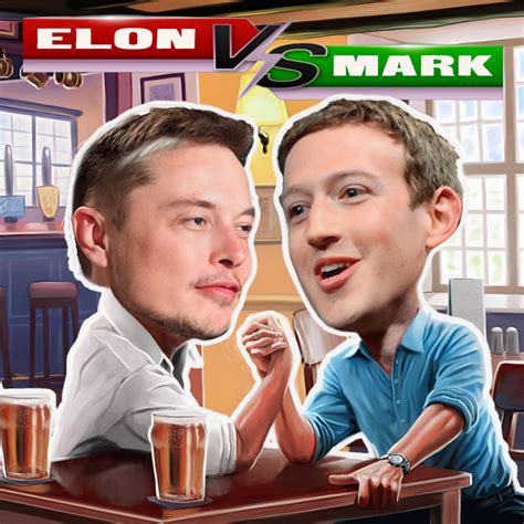 Elon Musk VS Mark Zuckerberg by briziofa73 on DeviantArt