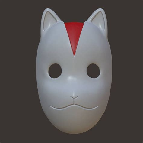 Itachi Inspired Anbu Kitsune Mask STL/ 3d Printable Model - Etsy