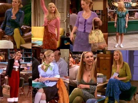 Old School TV Style: Phoebe from Friends | Phoebe buffay outfits, Friend outfits, 90s inspired ...