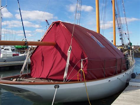 Sailboat Covers and Enclosures Photo Gallery - Hallett Canvas & Sails, Inc.