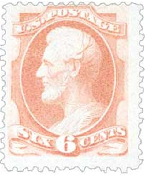 186 - 1879 6c Abraham Lincoln, pink - Mystic Stamp Company