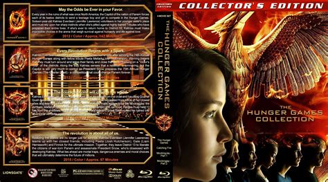 The Hunger Games Collection (-) R1 Custom Blu-Ray Covers | Dvd Covers and Labels