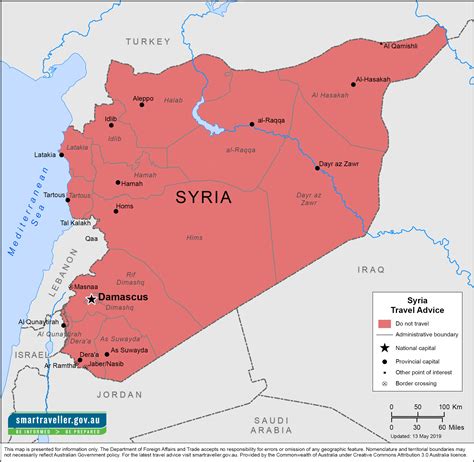 Syria Area Map