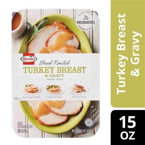 Hormel Slice Roasted Turkey Breast & Gravy - Walmart.com - Walmart.com