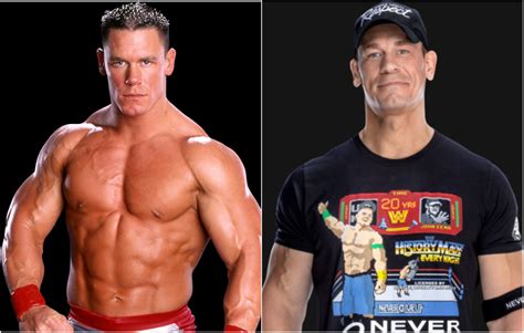 John Cena's WWE star's 2002-2022 side-by-side comparison is seriously impressive