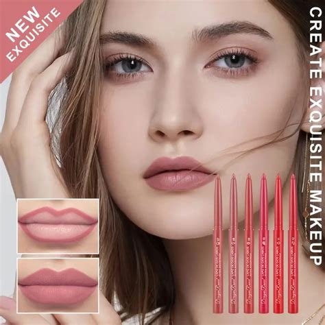 12 color Lipstick Lip Liner Female Matte Outline Lip Shape - Temu