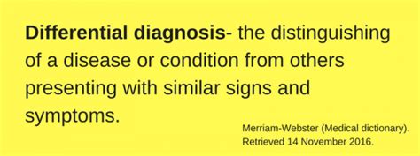 Differential diagnosis and the menstruation taboo - Menstrual Matters