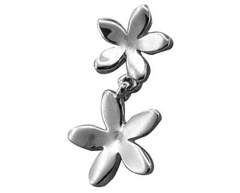 CE1284 floral drop sterling silver drop earrings http://www.tianguis.co.uk/shop/index.php ...
