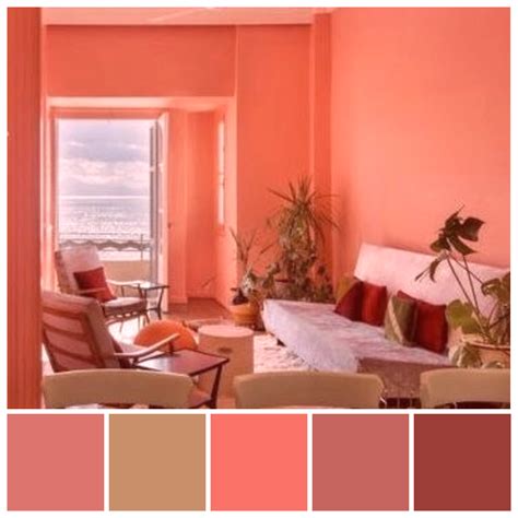 Coral Coral Living Rooms, Interior Paint Colors For Living Room, Living Room Color, Paint Colors ...