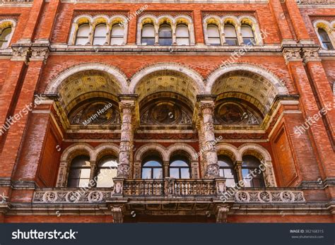 Victoria Albert Museum Architecture Detail London Stock Photo 382168315 ...