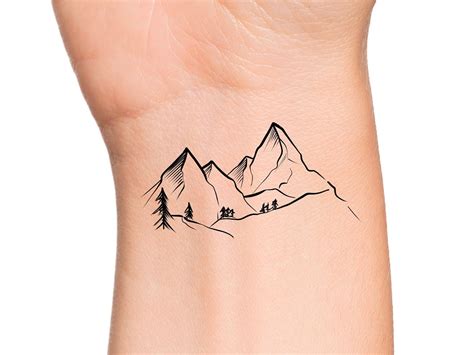 Window Mountain Tattoos Square Temporary Tatto Of A Window | lupon.gov.ph