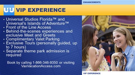 VIP Experience | Universal islands of adventure, Universal studios ...