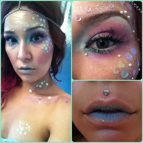 Mermaid | Mermaid makeup, Mermaid makeup halloween, Mermaid costume makeup