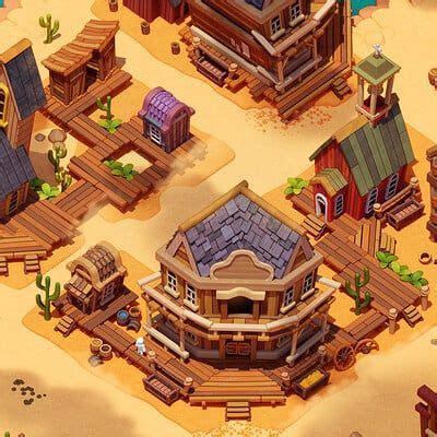 ArtStation - Tropical Island | Game concept, 2d game art, Farm games