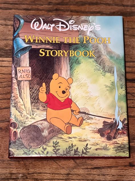 Winnie the Pooh Story Book VINTAGE 1989 Edition - Etsy