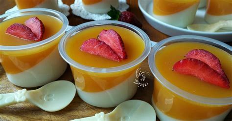 47 resep puding mangga lapis enak dan sederhana - Cookpad