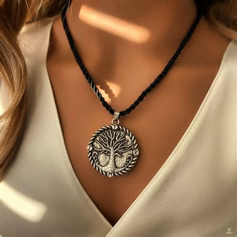 Viking Tree Of Life Necklace Norse Charm - 35% Sale