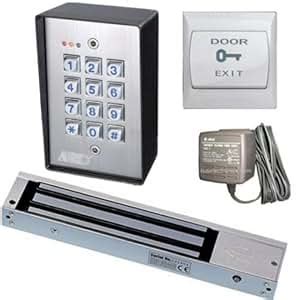 Amazon.com: Waterproof Digital Keypad Door Entry Set with 600Lbs ...