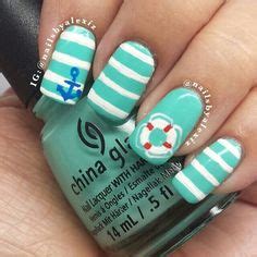 Pin by Samantha Hammack on nailed it | Nautical nails, Cruise nails, Beach nails