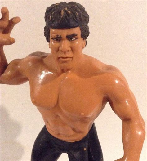 LJN WWF RICKY THE DRAGON STEAMBOAT Rubber WRESTLING FIGURE 8in Titan ...