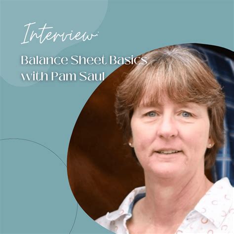 Balance Sheet Basics with Pam Saul - Hera Herald Resource Center