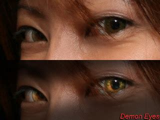 Demon Eyes | I was messing around in Photoshop trying to rec… | Flickr